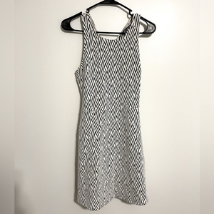 Hollister Black and White Cross Back Mini Dress | Size M‎